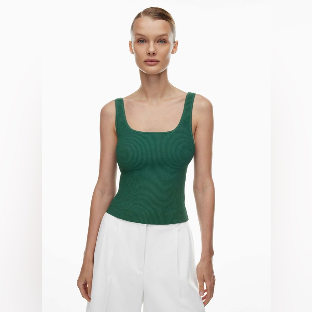 Babaton for Aritzia Sculpt Knit Squareneck Tank